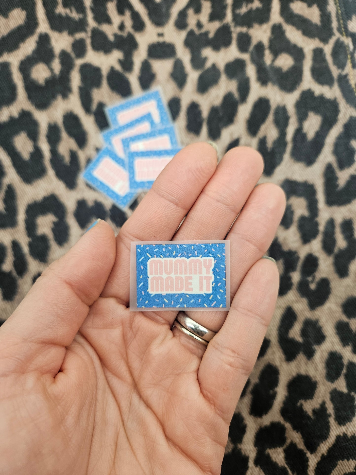 Iron-On Labels| Mummy Made It- Sprinkle | Pack of 5