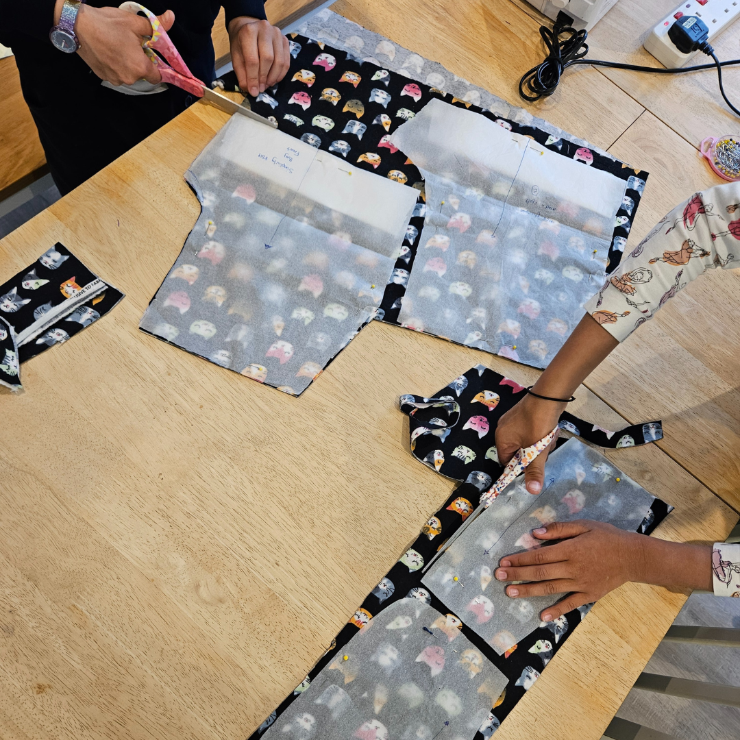 Sunday sewing lessons 7yrs-11yrs (5 weeks)