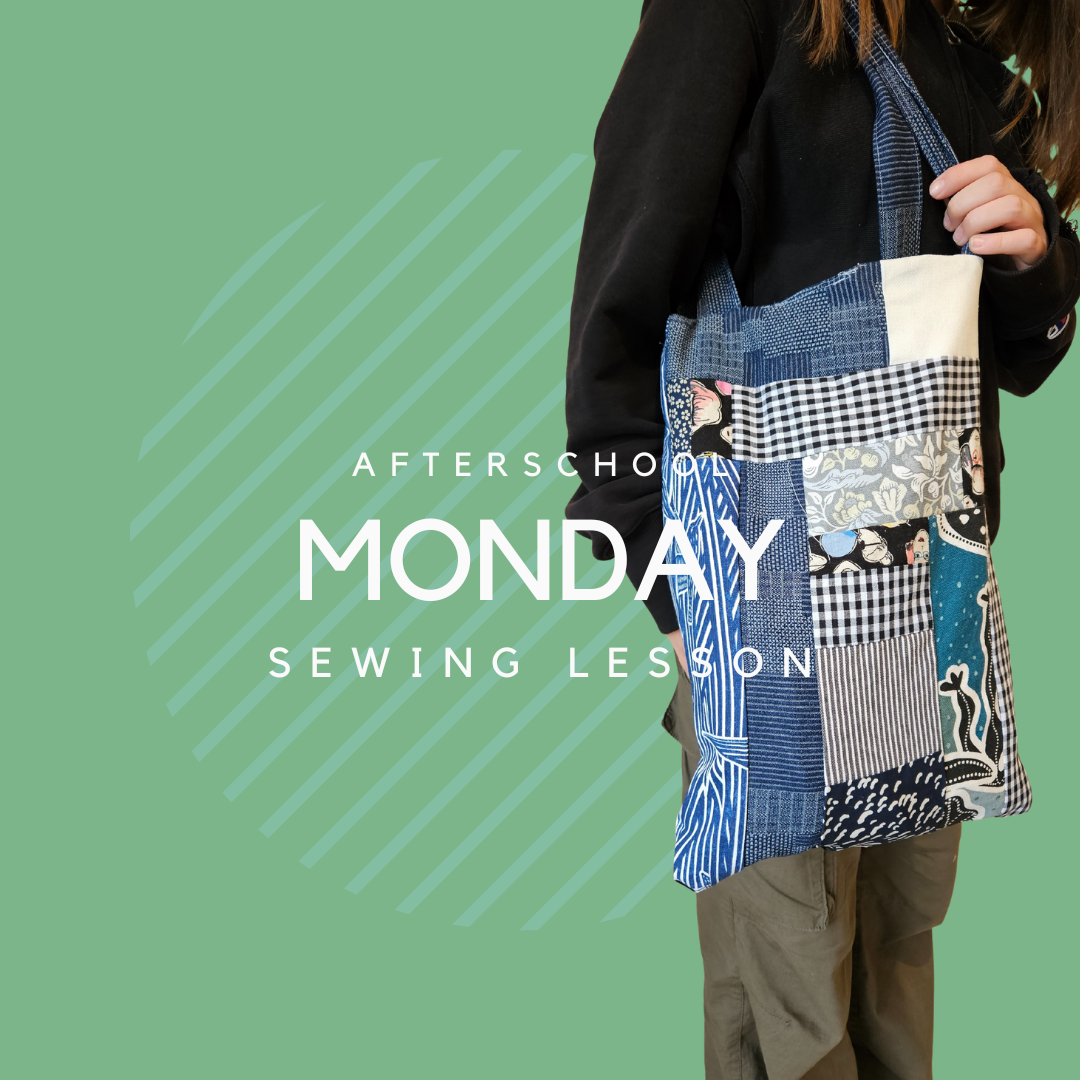 Monday sewing lessons 11yrs-17yrs (5 weeks)