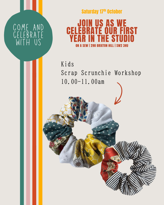 Kids' Scrap Scrunchie Workshop - 17th October