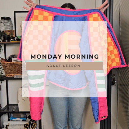 Adult Monday- 3 Mornings 2 hours each