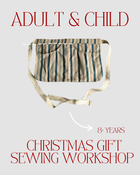 Apron sewing workshop (8+) 30th November