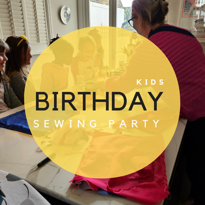 Kids' birthday sewing party