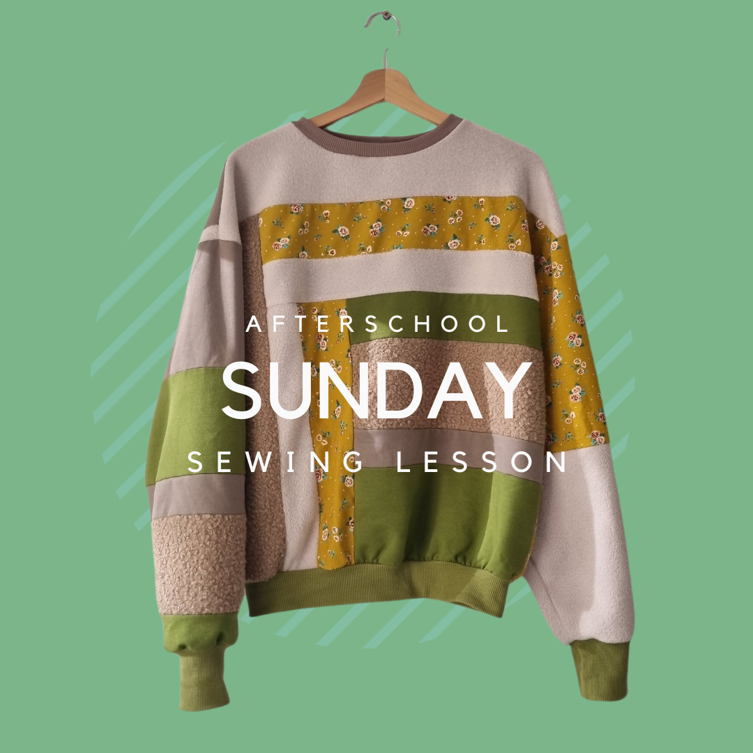 Sunday sewing lessons 11yrs-17yrs (5 weeks)