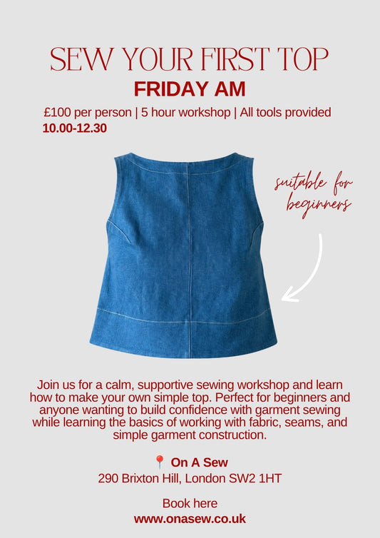 Sew Your First Top - Friday AM