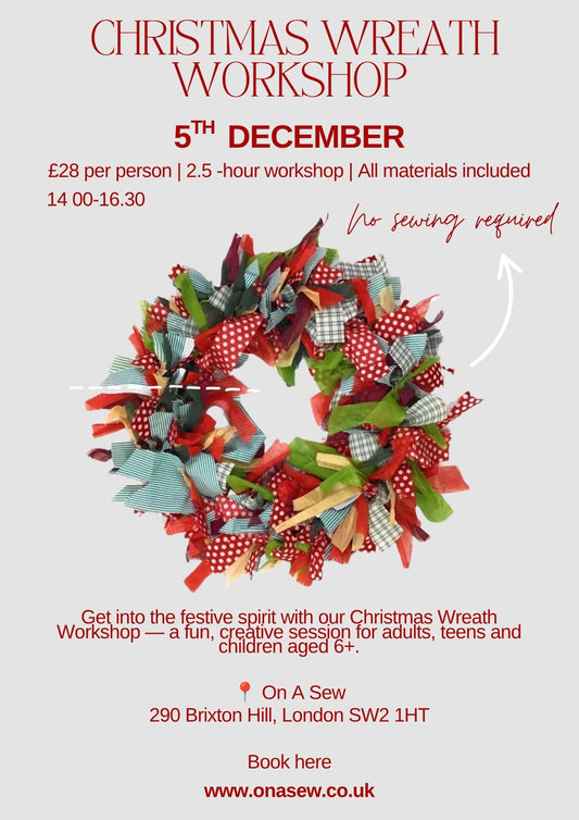 Christmas Wreath Workshop For All - 5th December