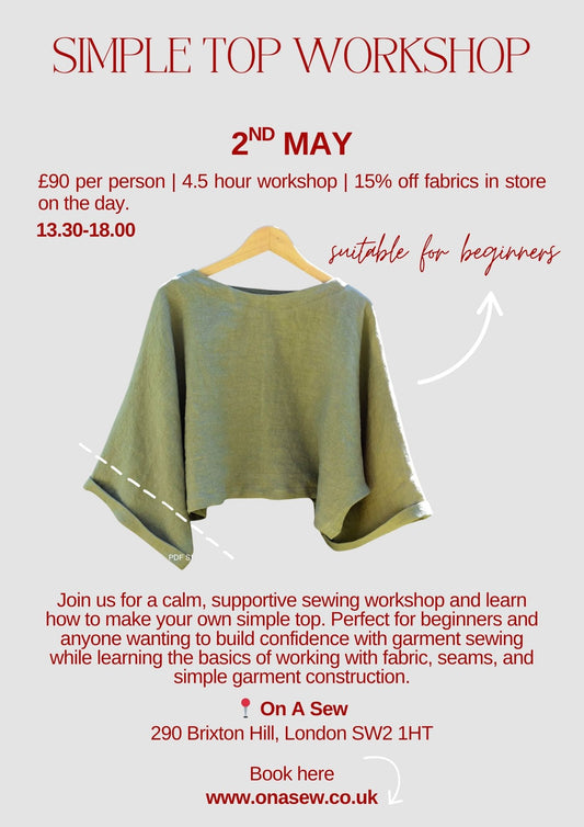 Simple Top Workshop- 2 May