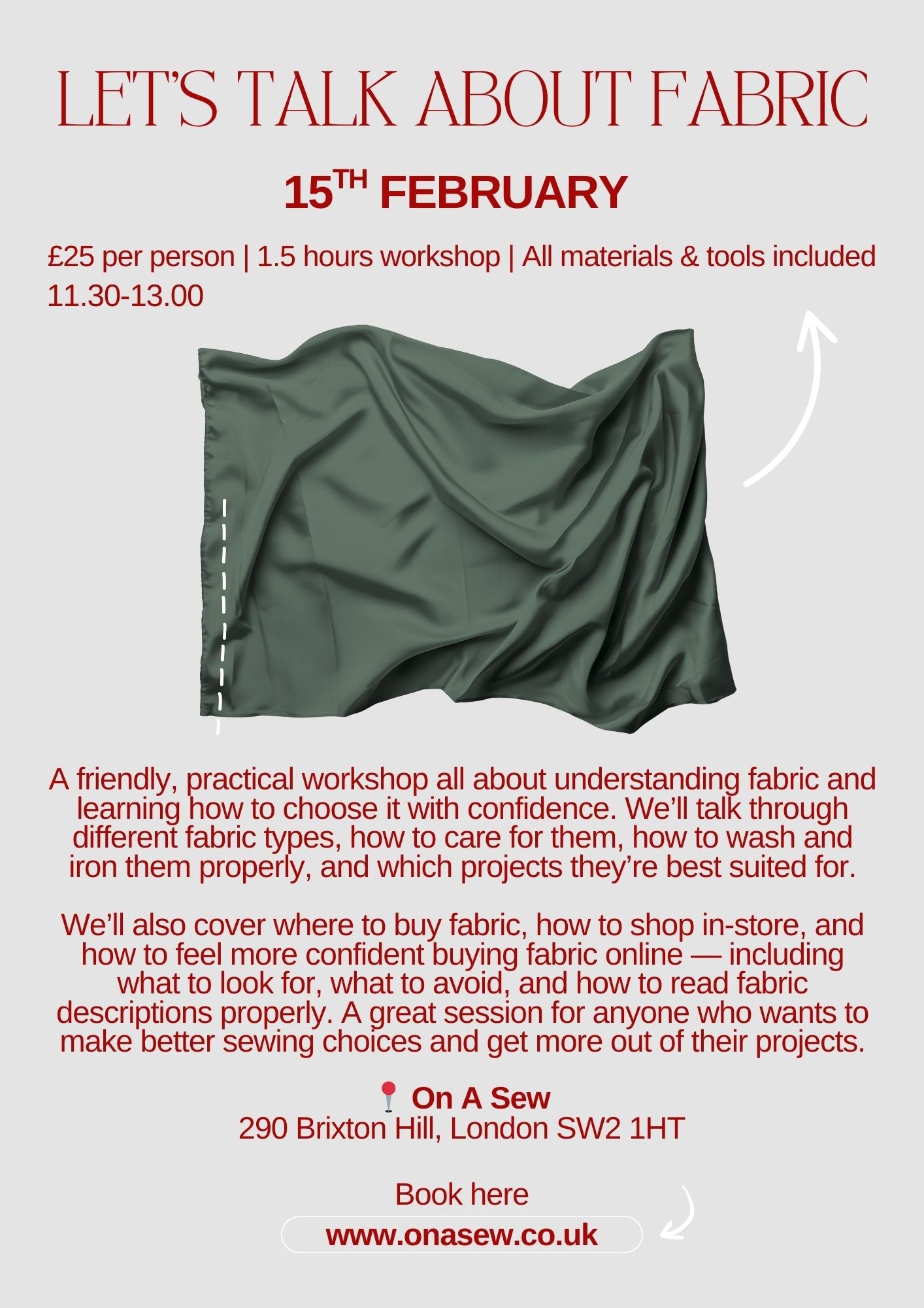 Let's talk about fabric- 14th February