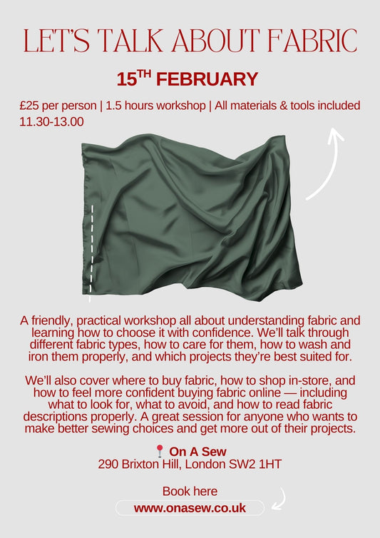 Let's talk about fabric- 14th February