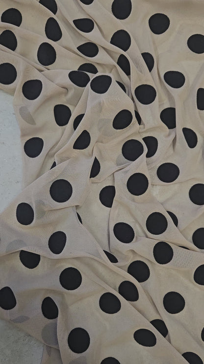 Cute Polka dot Mesh