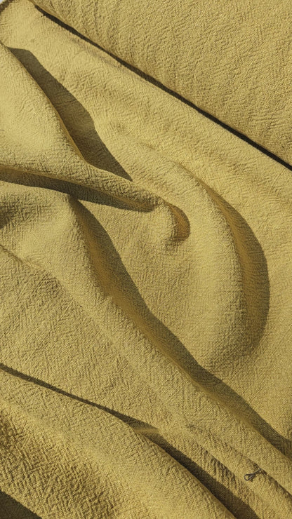 Stonewashed Linen Viscose- Chartreuse