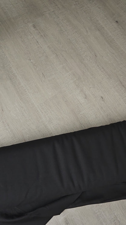 Twill Ponteroma- Black