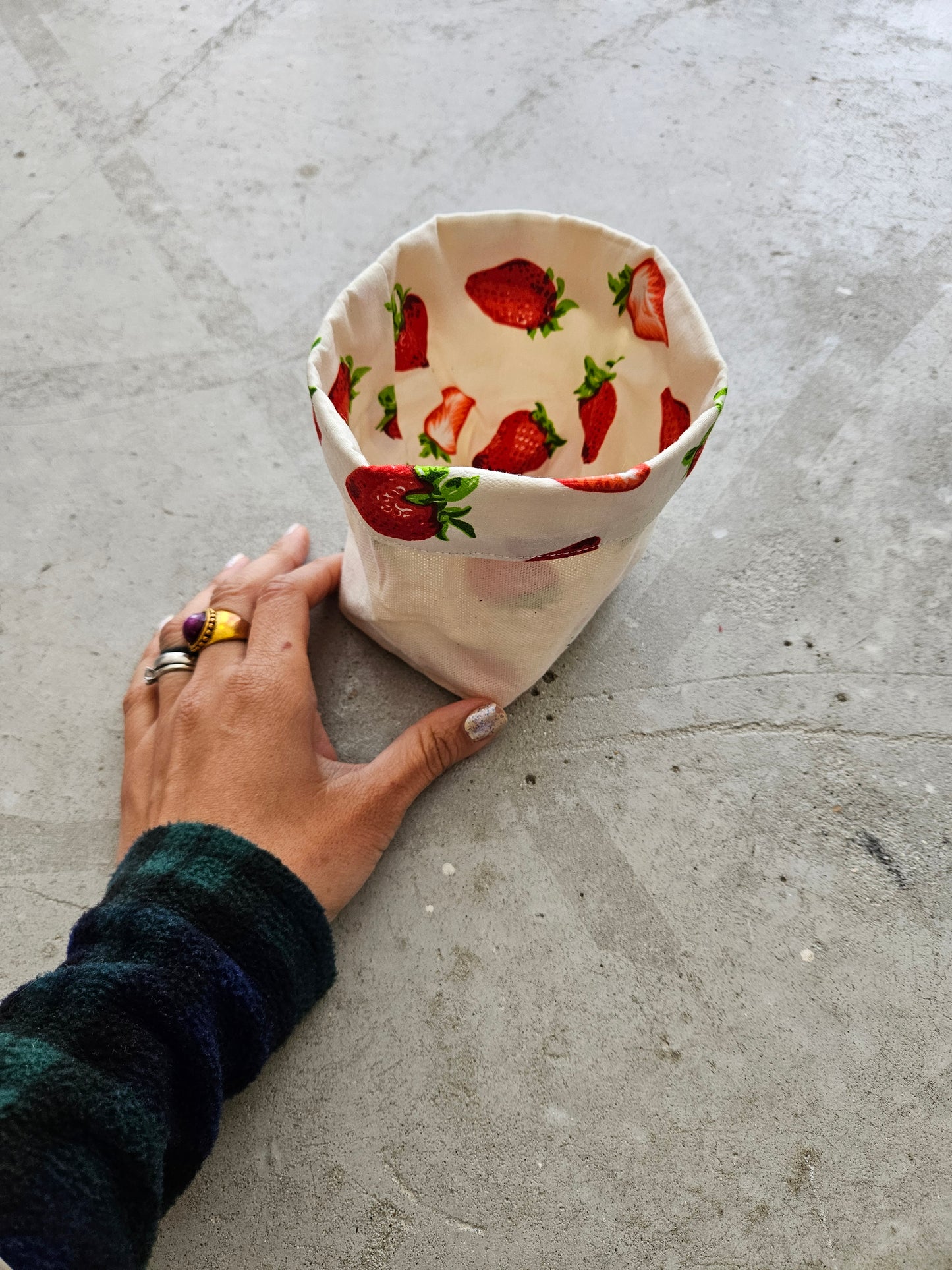 Handmade Fabric Pots, Mini Zip Pouches & Bookmarks — Created by a Talented Young Sewist