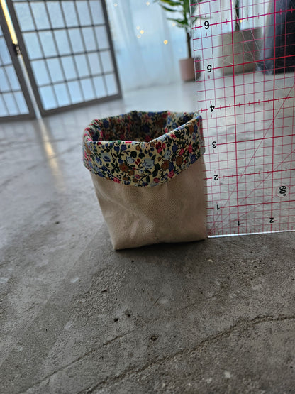 Handmade Fabric Pots, Mini Zip Pouches & Bookmarks — Created by a Talented Young Sewist