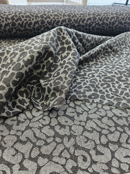Animal Print Cotton Jacquard