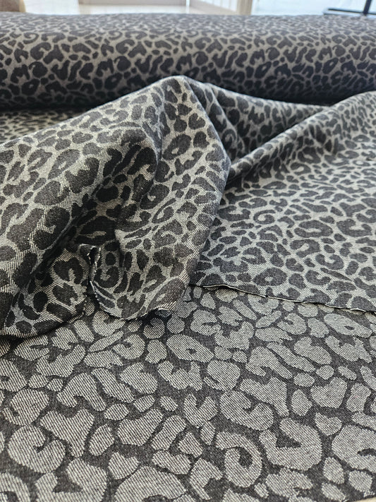 Animal Print Cotton Jacquard