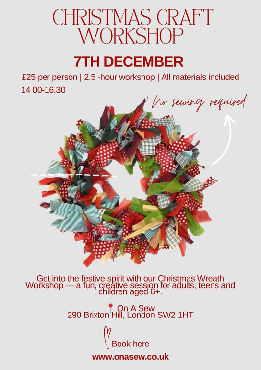 Christmas Wreath Workshop For All - 7th December