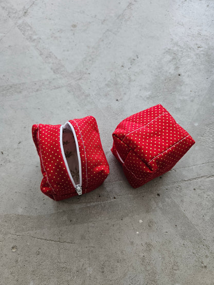 Handmade Fabric Pots, Mini Zip Pouches & Bookmarks — Created by a Talented Young Sewist