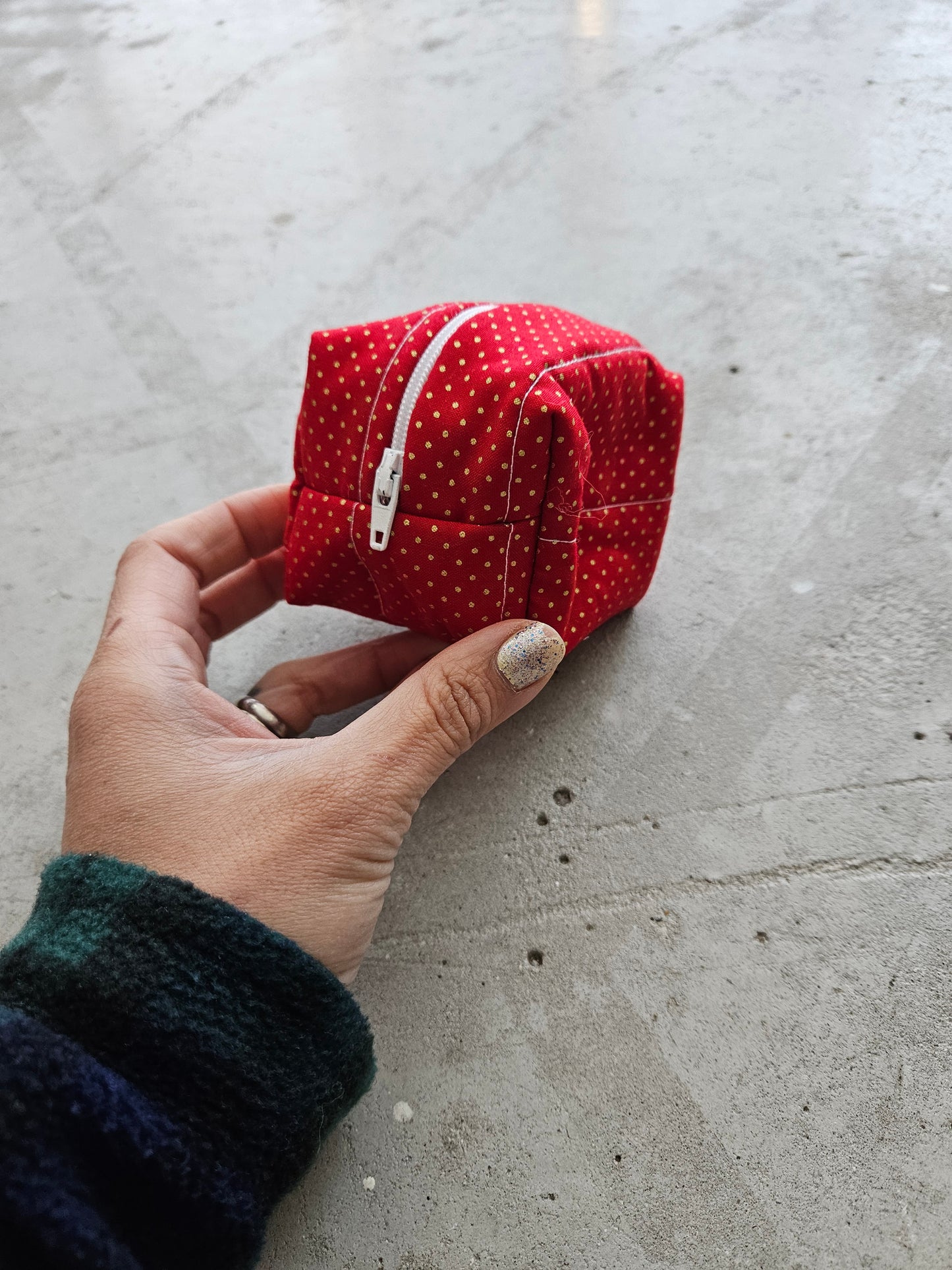 Handmade Fabric Pots, Mini Zip Pouches & Bookmarks — Created by a Talented Young Sewist