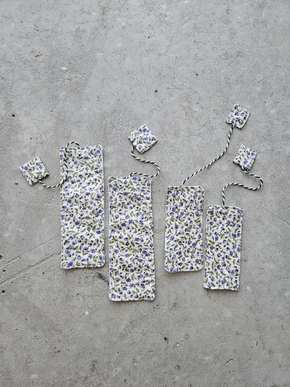 Handmade Fabric Pots, Mini Zip Pouches & Bookmarks — Created by a Talented Young Sewist