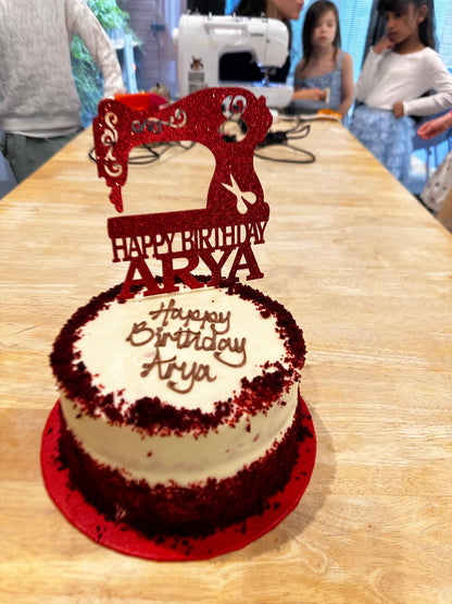 Kids' birthday sewing party