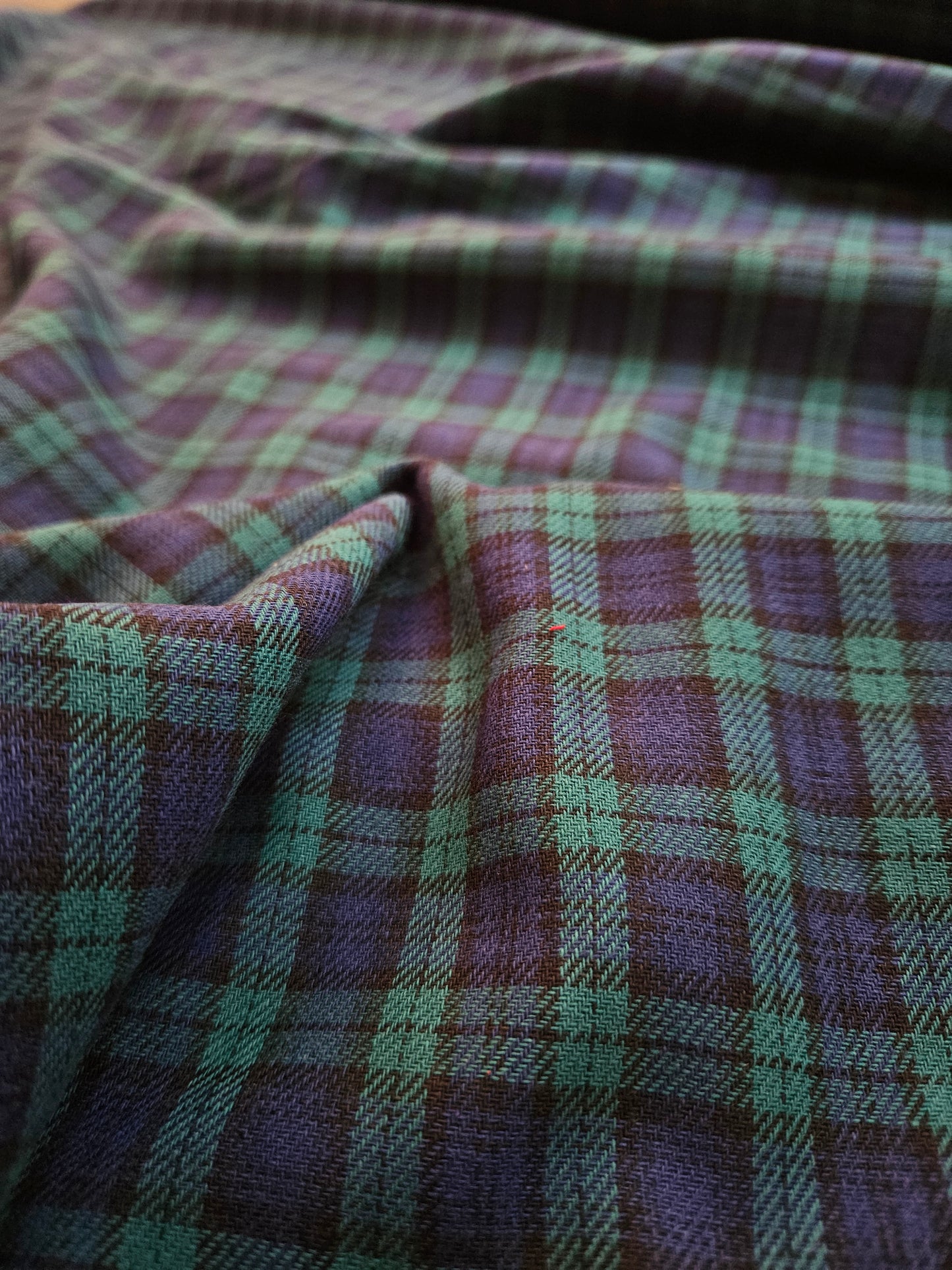 Brushed Check – Soft Cotton