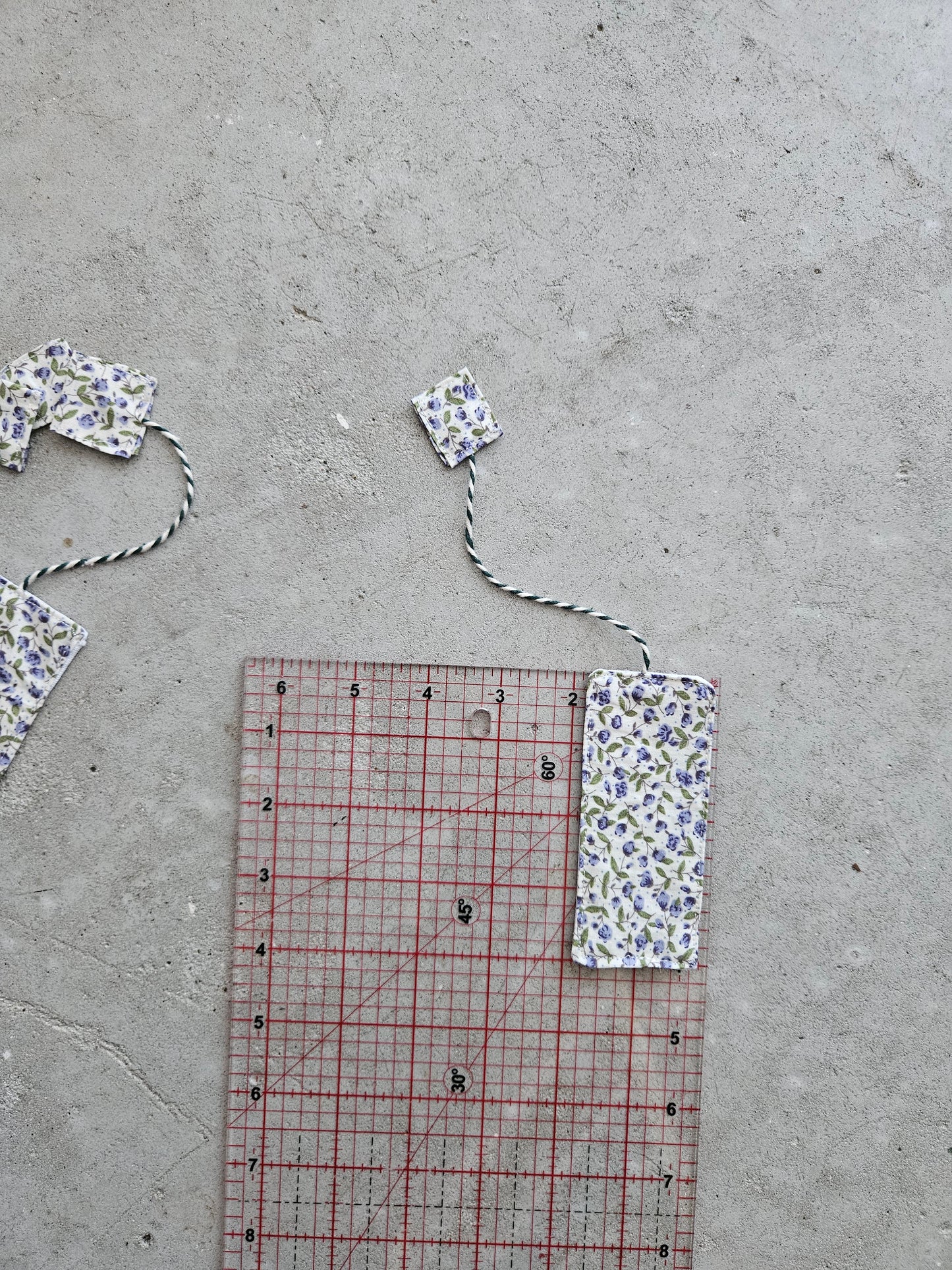 Handmade Fabric Pots, Mini Zip Pouches & Bookmarks — Created by a Talented Young Sewist