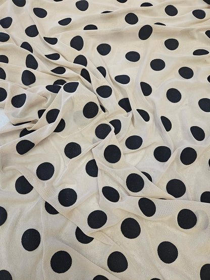 Cute Polka dot Mesh
