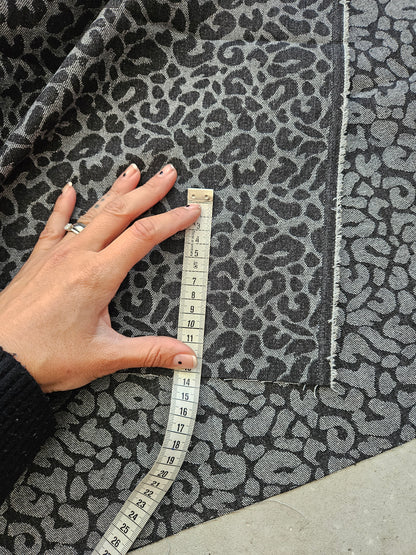 Animal Print Cotton Jacquard