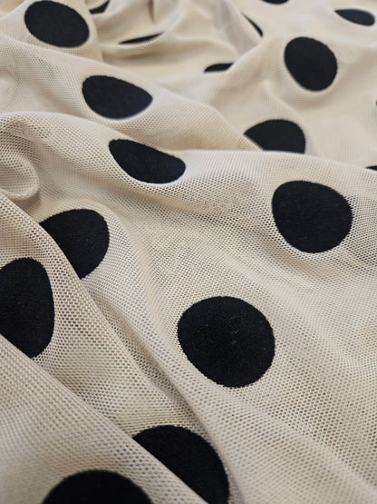 Cute Polka dot Mesh