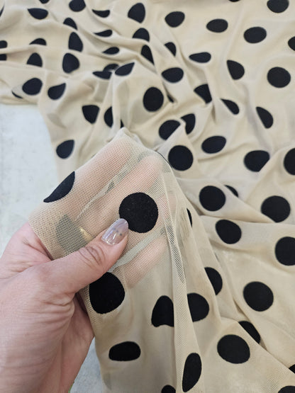 Cute Polka dot Mesh