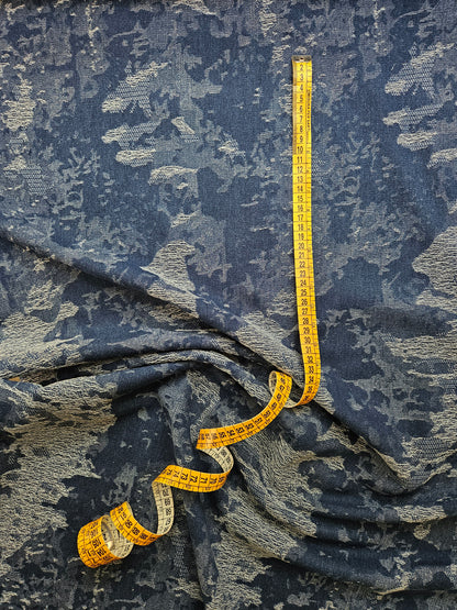 Ocean Washed Denim Jacquard